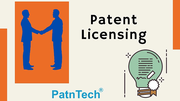 Patent licensing on sale